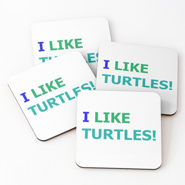 Item preview, I LIKE TURTLES! designed and sold by 5stargear.
