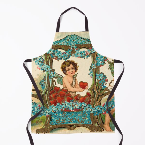 Item preview, Vintage Valentine's Day: Norweggian Cupids with Sedan Chair designed and sold by The Great Art.