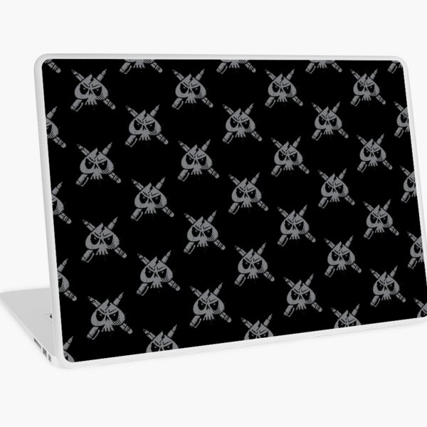 Junky723 Ace Skull Logo Vintage Laptop Skin