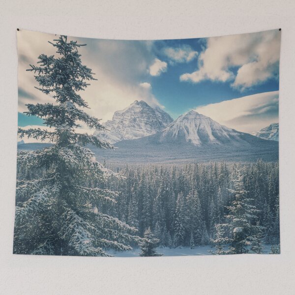 Item preview, Beautiful Snowy Mountains designed and sold by indigorayz.