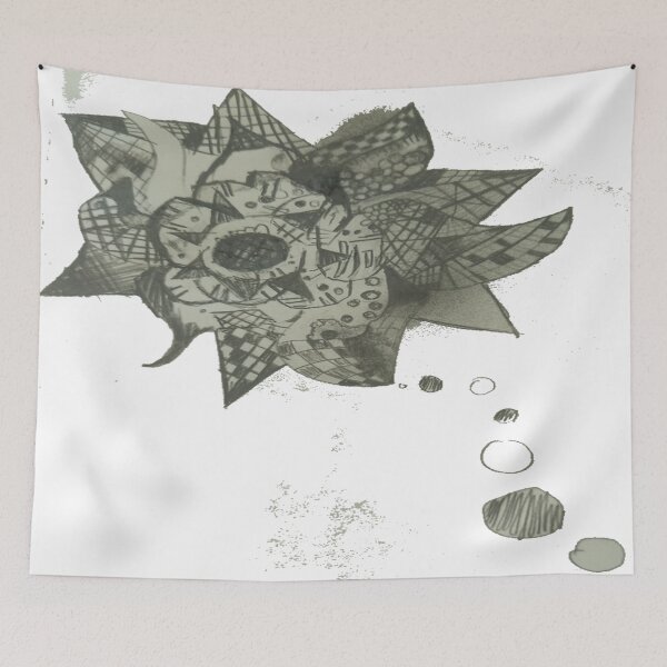 Item preview, Fragmented flower with bubbles designed and sold by SetHorus.