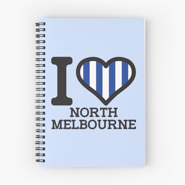 Item preview,  “I love North Melbourne” AFL & AFLW Inspired Apparels, Merchandise, T Shirts, Leggings, Skirt, Mask, Apron, Eco Bag designed and sold by Ink Inc.