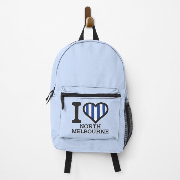 Artikelvorschau, "Ich liebe North Melbourne" AFL & AFLW inspirierte Kleidung, Waren, T-Shirts, Leggings, Rock, Maske, Schürze, Öko-Tasche entworfen und verkauft von Ink Inc.
