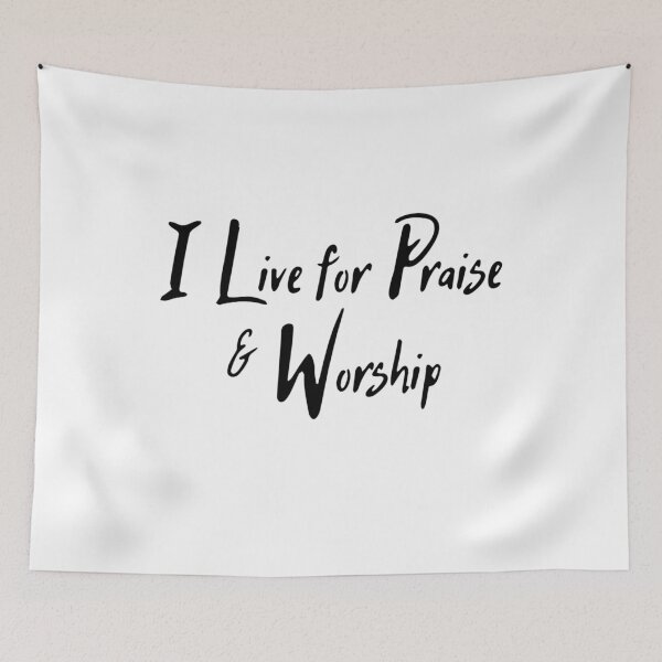 Item preview, I Live for Praise & Worship designed and sold by dkgivens.