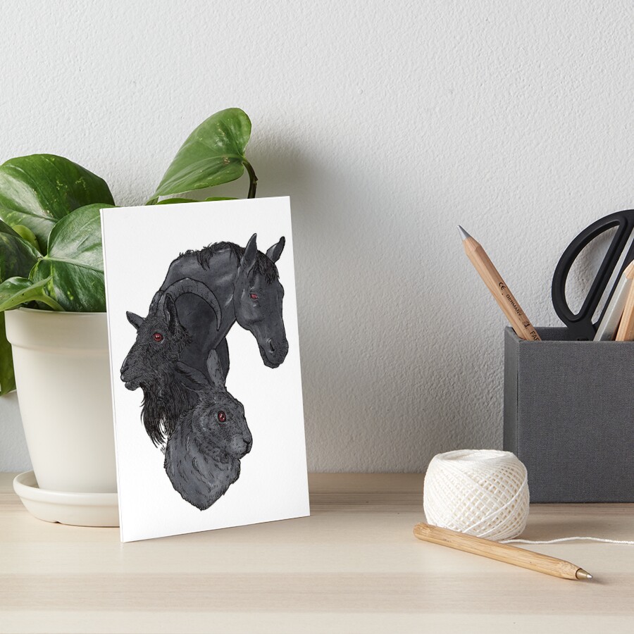 Item preview, Art Board Print designed and sold by InkWitchery.