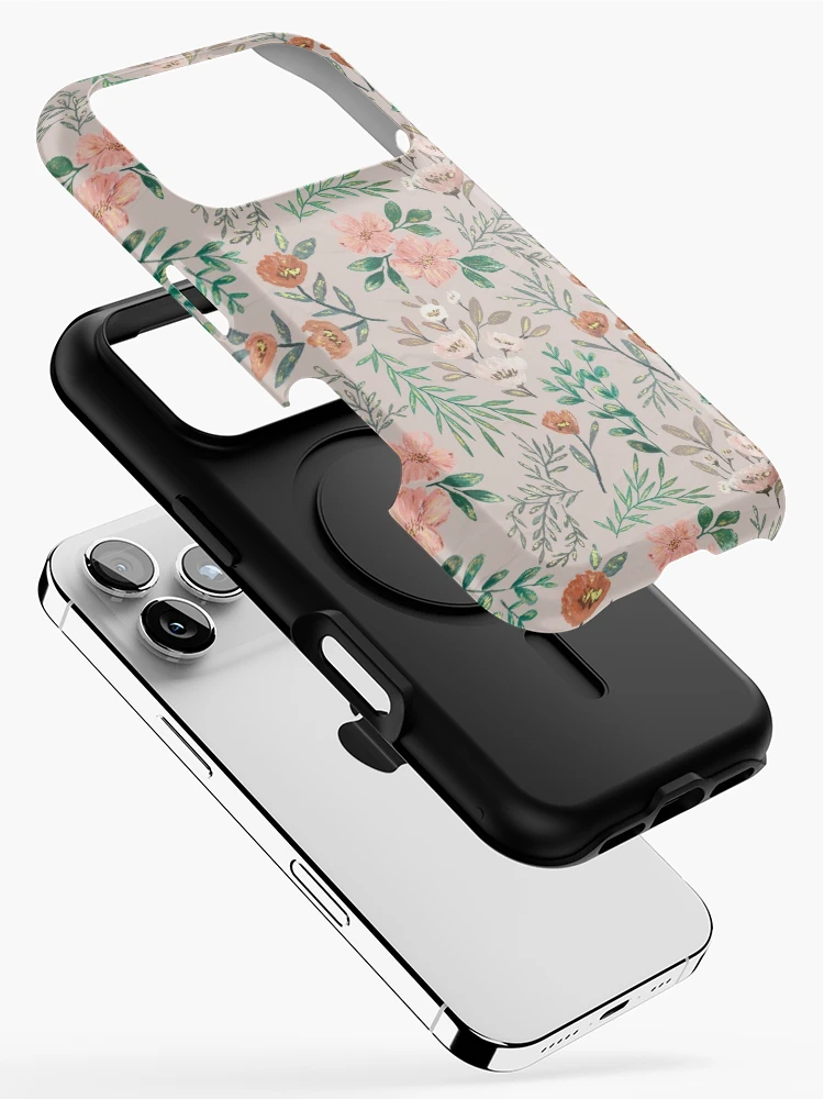 Thumbnail 2 of 4, iPhone Case, Springtime Pattern designed and sold by Lauren Ullrich.