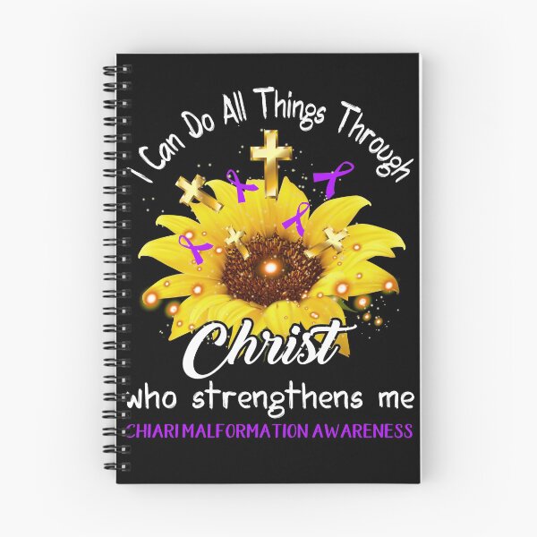 Item preview, I Can Do All Things Through Christ Who Strengthens Me Chiari Malformation Awareness designed and sold by rechardtee.