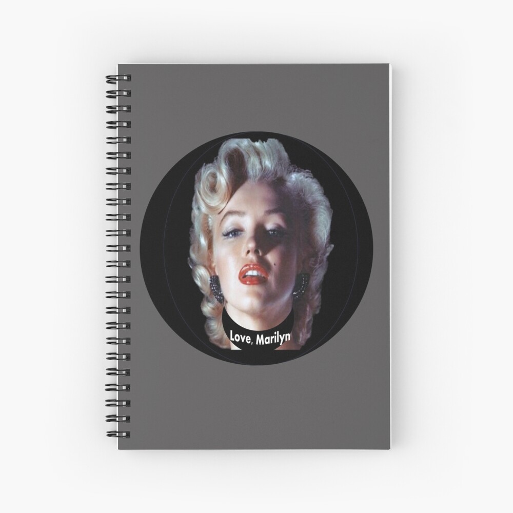 Picture Love, Marilyn Spiral Notebook
