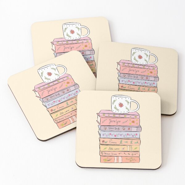 Item preview, Pile Of Books With A Mug designed and sold by Lizzamour.