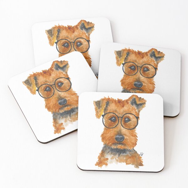 Item preview, Airedale Terrier designed and sold by sarahvogelart.