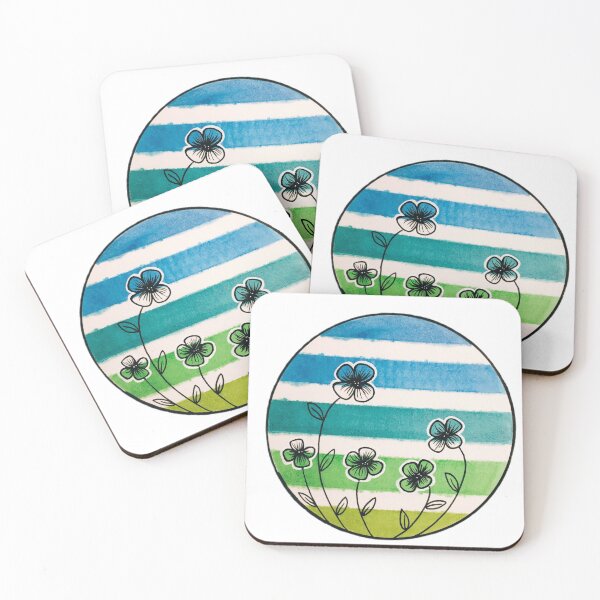 Item preview, Stripes and Flowers designed and sold by Emmajurv.