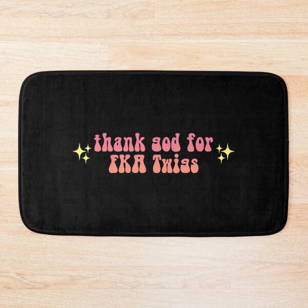 Item preview, Thank god for FKA Twigs sparkly gradient Meme Text designed and sold by everything4eva.