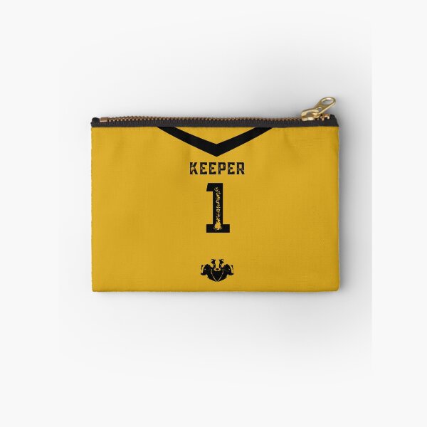 Item preview, Keeper Yellow and Black Badger Jersey designed and sold by AlexWolfDesigns.