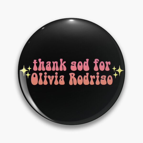 Item preview, Thank god for Olivia Rodrigo sparkly gradient Meme Text designed and sold by everything4eva.