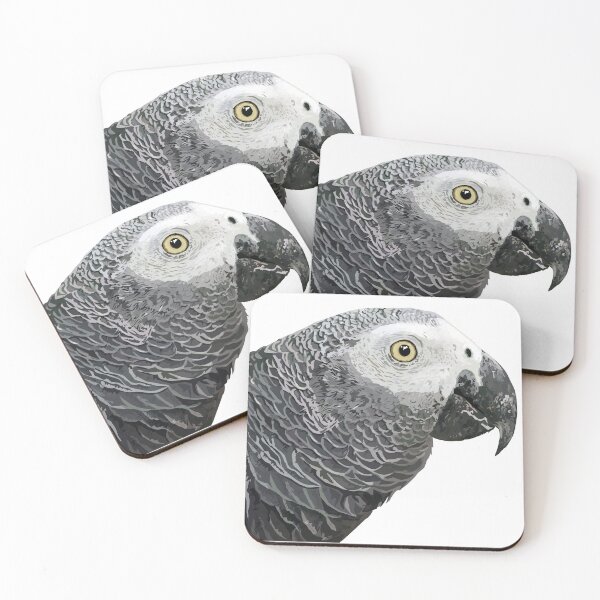 Item preview, Gray parrot designed and sold by obscurite.