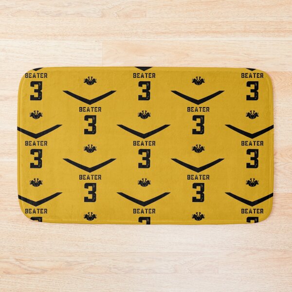 Item preview, Beater Yellow and Black Badger Jersey designed and sold by AlexWolfDesigns.