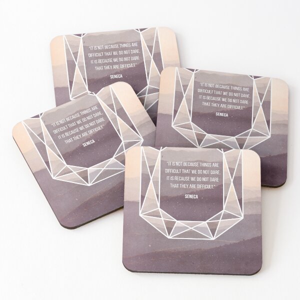 Item preview, Seneca Stoic Quote 2 designed and sold by Danonymous84.