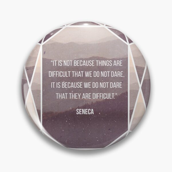 Item preview, Seneca Stoic Quote 2 designed and sold by Danonymous84.