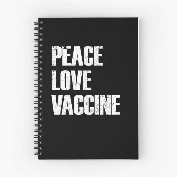 Item preview, Peace Love Vaccine Anti-Virus Germaphobe Pro Vaccine Gear designed and sold by DynamicDesign.