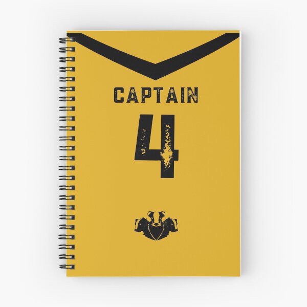 Item preview, Captain Yellow and Black Badger Jersey designed and sold by AlexWolfDesigns.