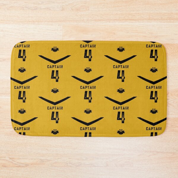 Item preview, Captain Yellow and Black Badger Jersey designed and sold by AlexWolfDesigns.