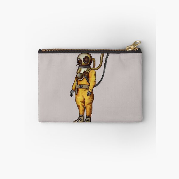 Item preview, Vintage Diver with Diving Helmet Illustration URM designed and sold by urmaddad.