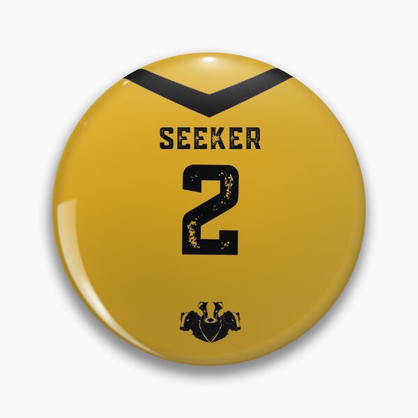 Item preview, Seeker Yellow and Black Badger Jersey designed and sold by AlexWolfDesigns.