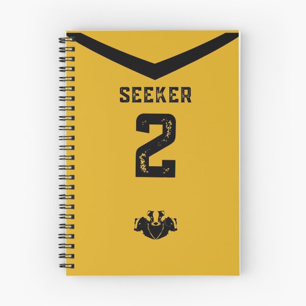 Item preview, Seeker Yellow and Black Badger Jersey designed and sold by AlexWolfDesigns.