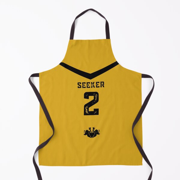 Item preview, Seeker Yellow and Black Badger Jersey designed and sold by AlexWolfDesigns.