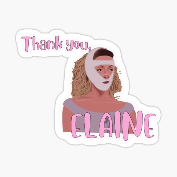 Item preview, Thank You, ELAINE! Face Bra from Ally McBeal designed and sold by ThankYouElaine.