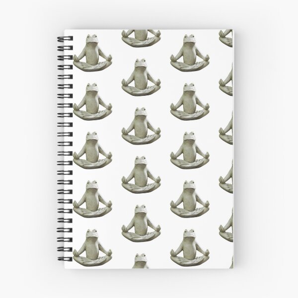 Item preview, Cute Meditating Frog Sticker Design  designed and sold by boopsblunt.
