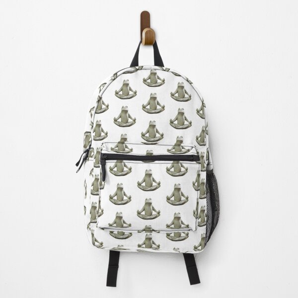 Item preview, Cute Meditating Frog Sticker Design designed and sold by boopsblunt.