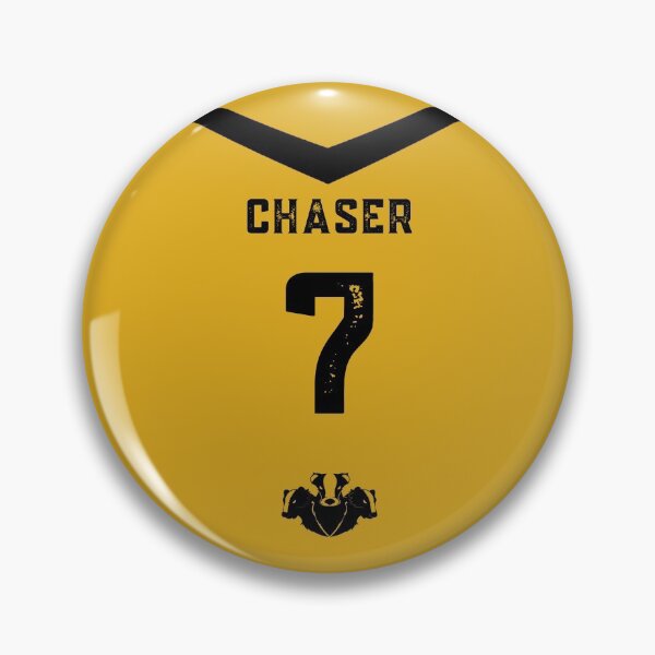 Item preview, Chaser Yellow and Black Badger Jersey designed and sold by AlexWolfDesigns.
