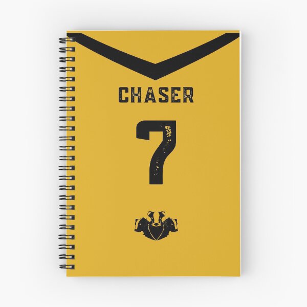 Item preview, Chaser Yellow and Black Badger Jersey designed and sold by AlexWolfDesigns.