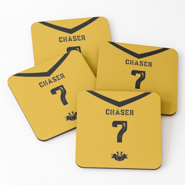 Item preview, Chaser Yellow and Black Badger Jersey designed and sold by AlexWolfDesigns.