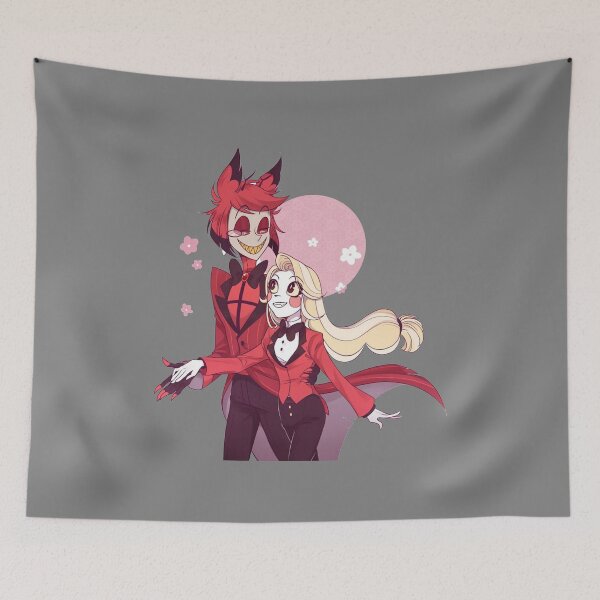 Aperçu de l'œuvre Hazbin Hotel Alastor créée et vendue par Wolfy Store.