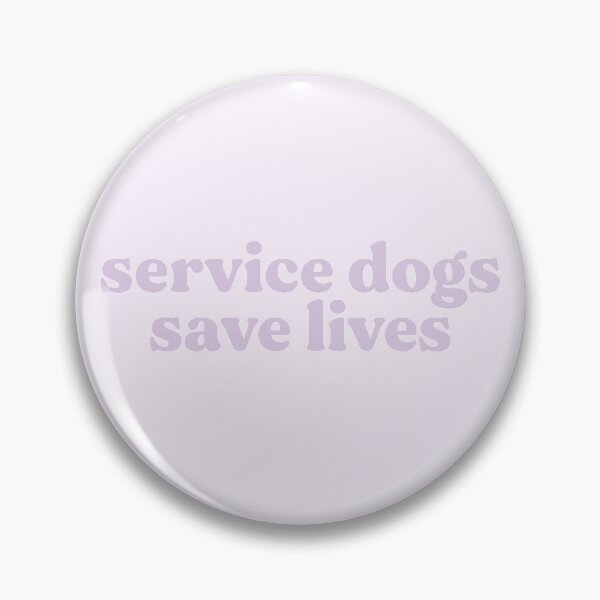 Item preview, service dogs save lives designed and sold by swagnstickers.