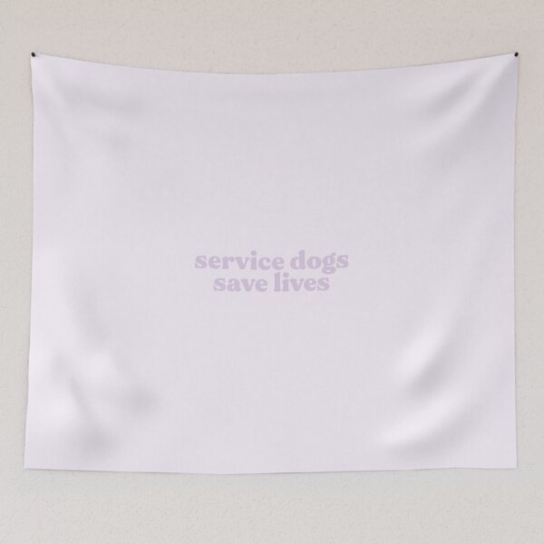 Item preview, service dogs save lives designed and sold by swagnstickers.
