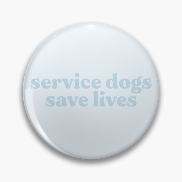 Item preview, service dogs save lives designed and sold by swagnstickers.