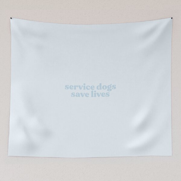 Item preview, service dogs save lives designed and sold by swagnstickers.