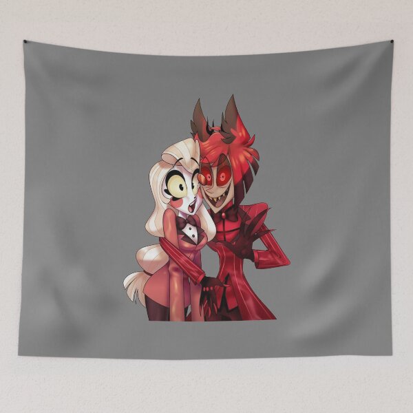 Aperçu de l'œuvre Hazbin Hotel Alastor créée et vendue par Wolfy Store.