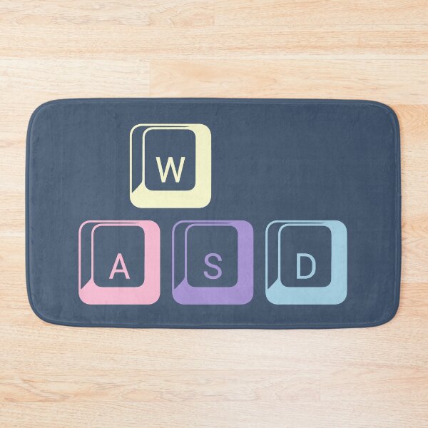 Item preview, WASD PC Gamer - Soft Colors designed and sold by Chubuter.