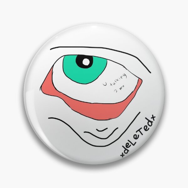Item preview, xDELETEDx EYEBALL designed and sold by The Indigo Project LLC.