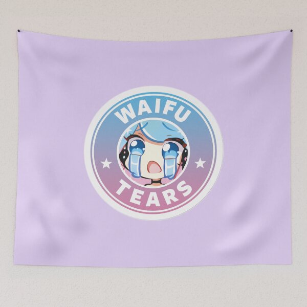 Artikelvorschau, Silvervale Vshojo Waifu Tränen entworfen und verkauft von lewd-weeb-shop.