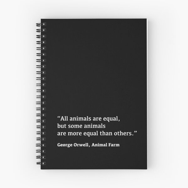 Item preview, George Orwell, Animal Farm quote designed and sold by Hippo Quotes.