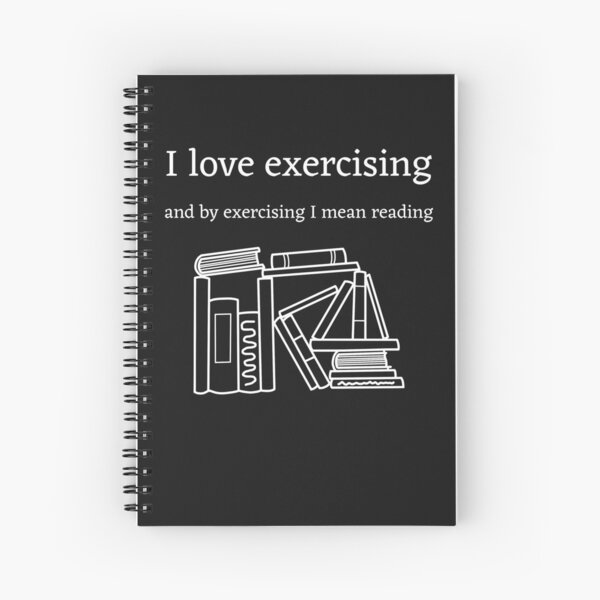 Item preview, I Love Exercising, I Mean Reading designed and sold by Wingo-Designs.