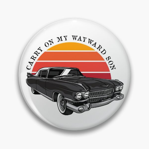 Item preview, Carry on my Wayward Son TShirt - Vintage Retro Funny Gift T-Shirt designed and sold by TheFlipRepublic.