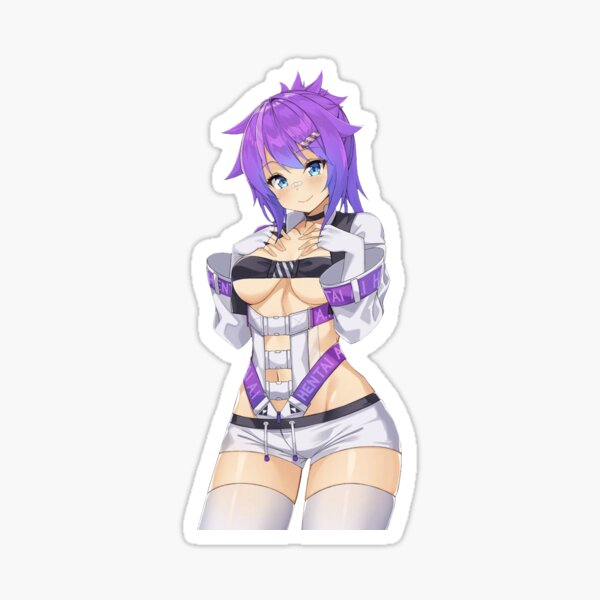 Projekt Melody Vshojo Vtuber Sticker For Sale By Lewd Weeb Shop Redbubble