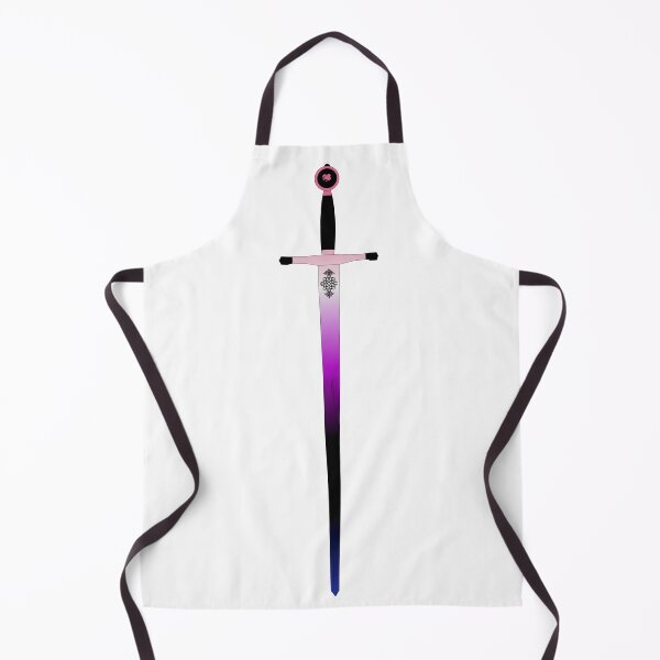 Item preview, Genderfluid Pride Sword designed and sold by failephant-art.