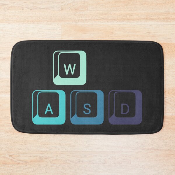 Item preview, WASD PC Gamer - Blues designed and sold by Chubuter.